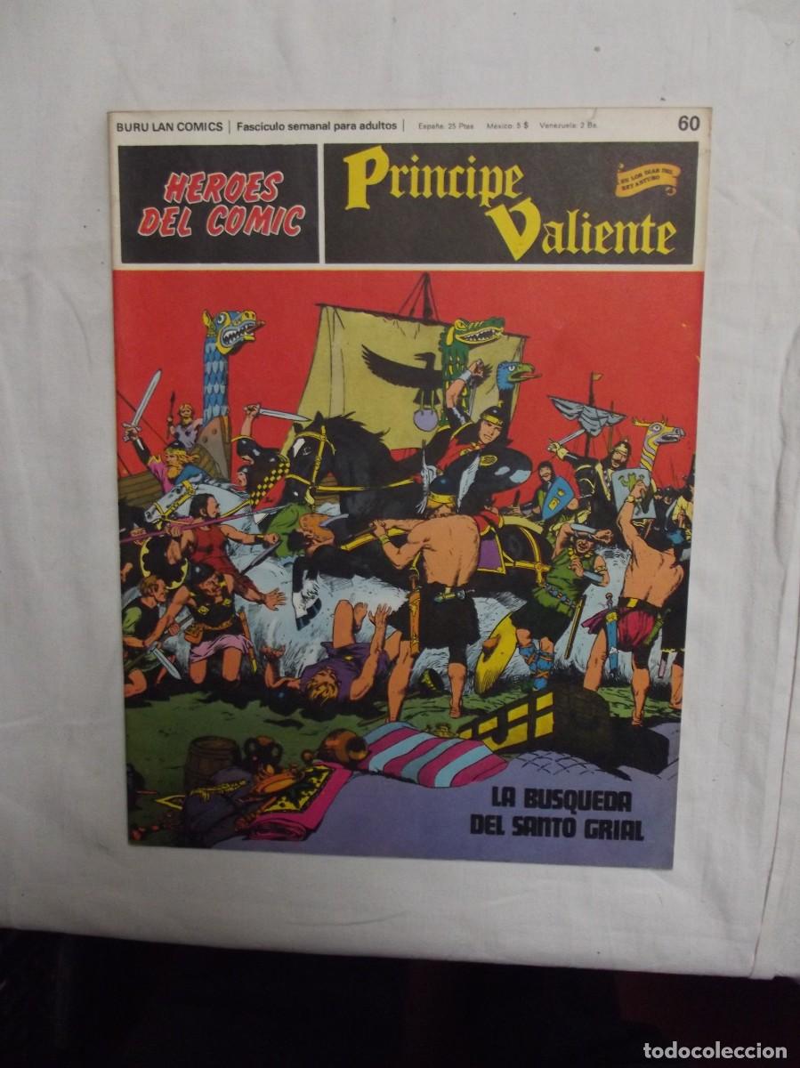 Libros: PRINCIPE VALIENTE N&ordm; 60 LA BUSQUEDA DEL SANTO GRIAL ( BURU LAN COMICS )
