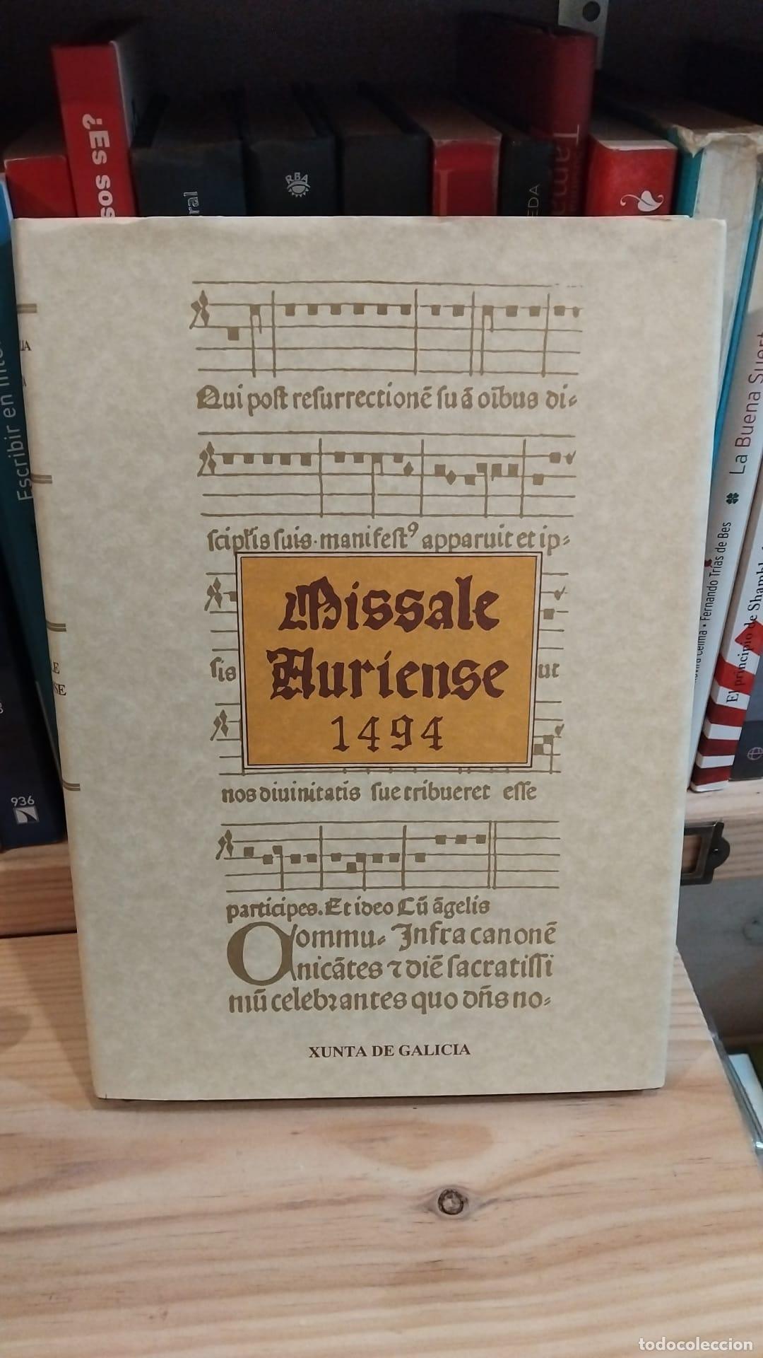 Libros: MISSALE AURIENSE 1494 - CABANO V&Aacute;ZQUEZ, I. / D&Iacute;AZ FERN&Aacute;NDEZ, J.M