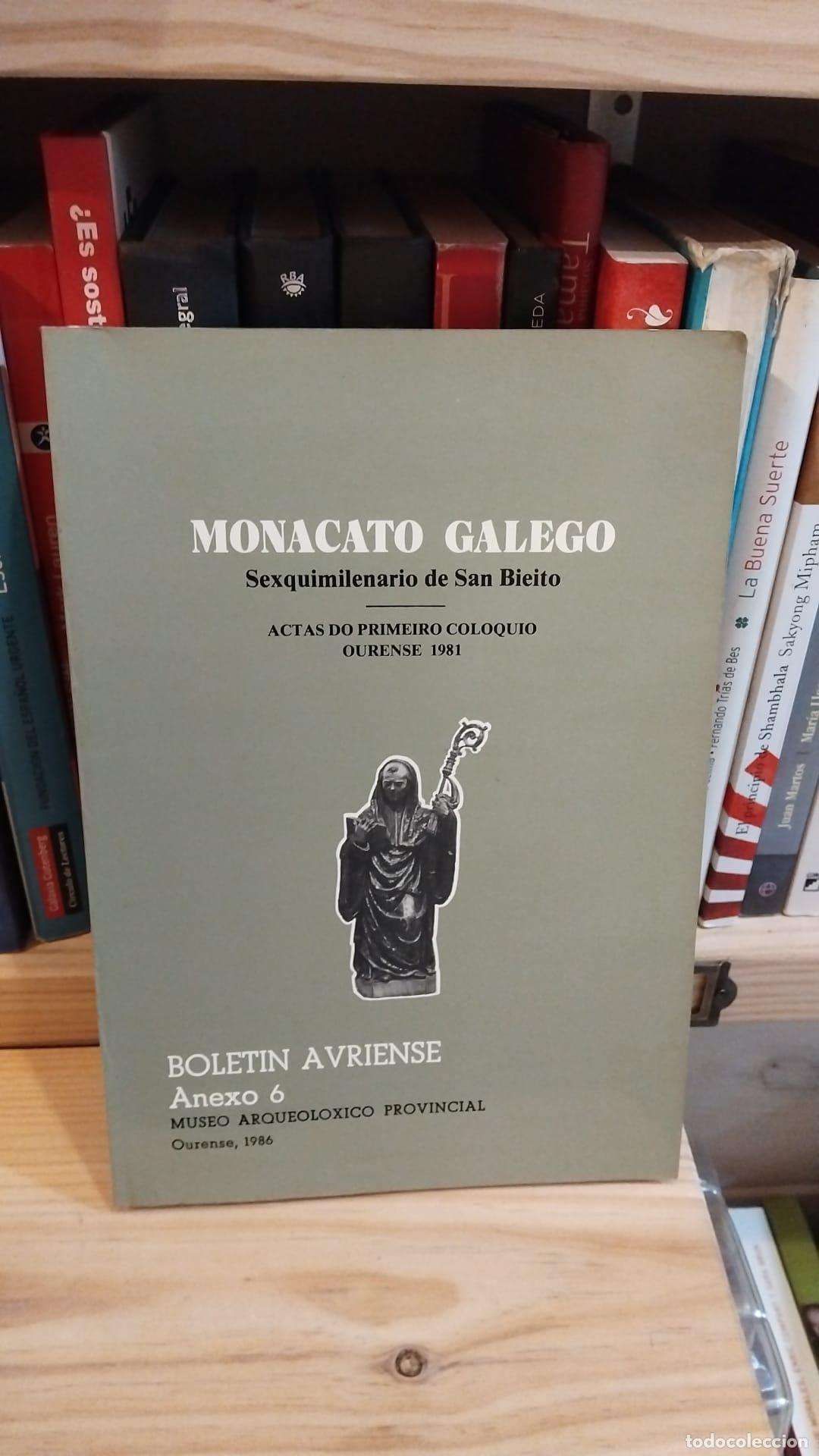 Libros: Monacato galego. Actas do primeiro coloquio 1981 -