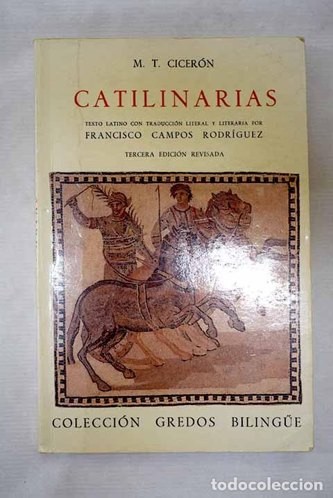 Libros: Catilinarias: Cicer&oacute;n, Marco Tulio.- Cicer&oacute;n, Marco Tulio