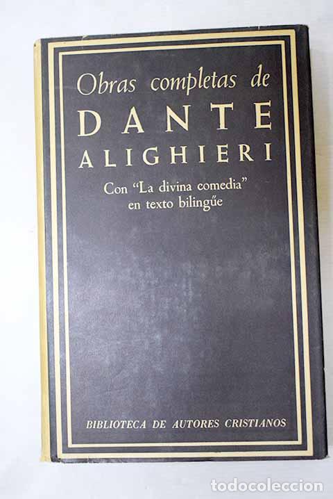 Libros: Obras completas: Alighieri, Dante.- Alighieri, Dante