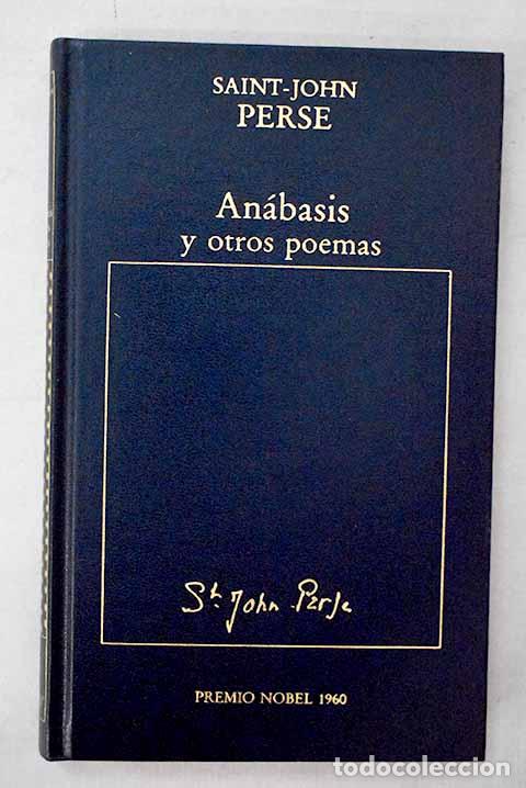 B&uuml;cher: An&aacute;basis y otros poemas.- Saint-John Perse