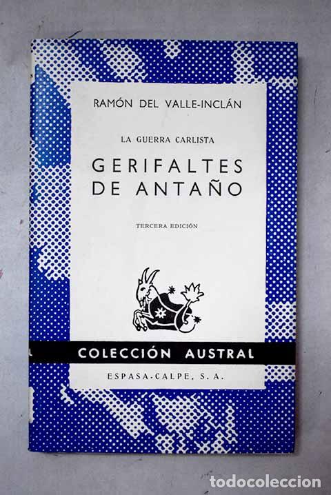 Libros: Gerifaltes de anta&ntilde;o.- Valle-Incl&aacute;n, Ram&oacute;n del