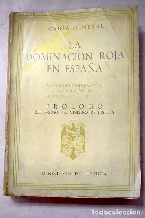 Livres: Causa general: la dominaci&oacute;n roja en Espa&ntilde;a