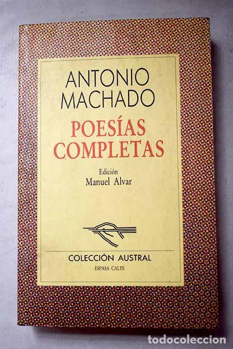 Livres: Poes&iacute;as completas: Machado, Antonio.- Machado, Antonio