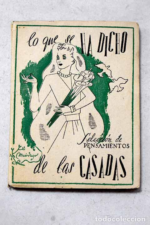 Libros: Lo que se ha dicho de las casadas