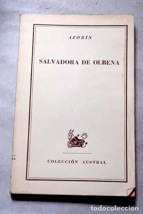 Libros: Salvadora de Olbena: Martinez Ruiz, Jos&eacute; (Azor&iacute;n).- Martinez Ruiz, Jos&eacute; (Azor&iacute;n)