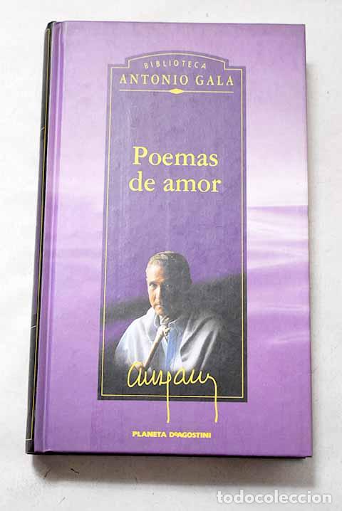 Livros em segunda m&atilde;o: Poemas de amor: Gala, Antonio.- Gala, Antonio