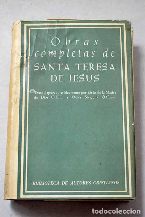 Livros em segunda m&atilde;o: Obras completas: Jes&uacute;s, Santa Teresa de.- Jes&uacute;s, Santa Teresa de