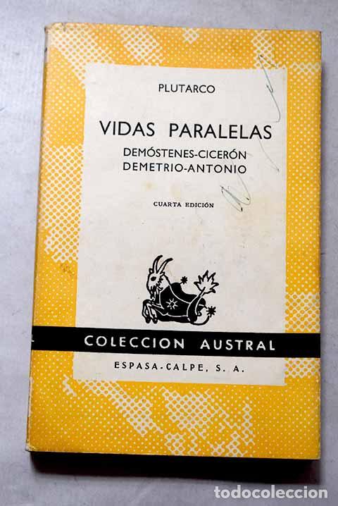 books: Vidas paralelas: Plutarco.- Plutarco