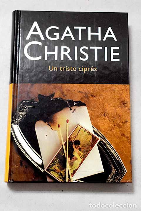 Libros: Un triste cipr&eacute;s: Christie, Agatha.- Christie, Agatha