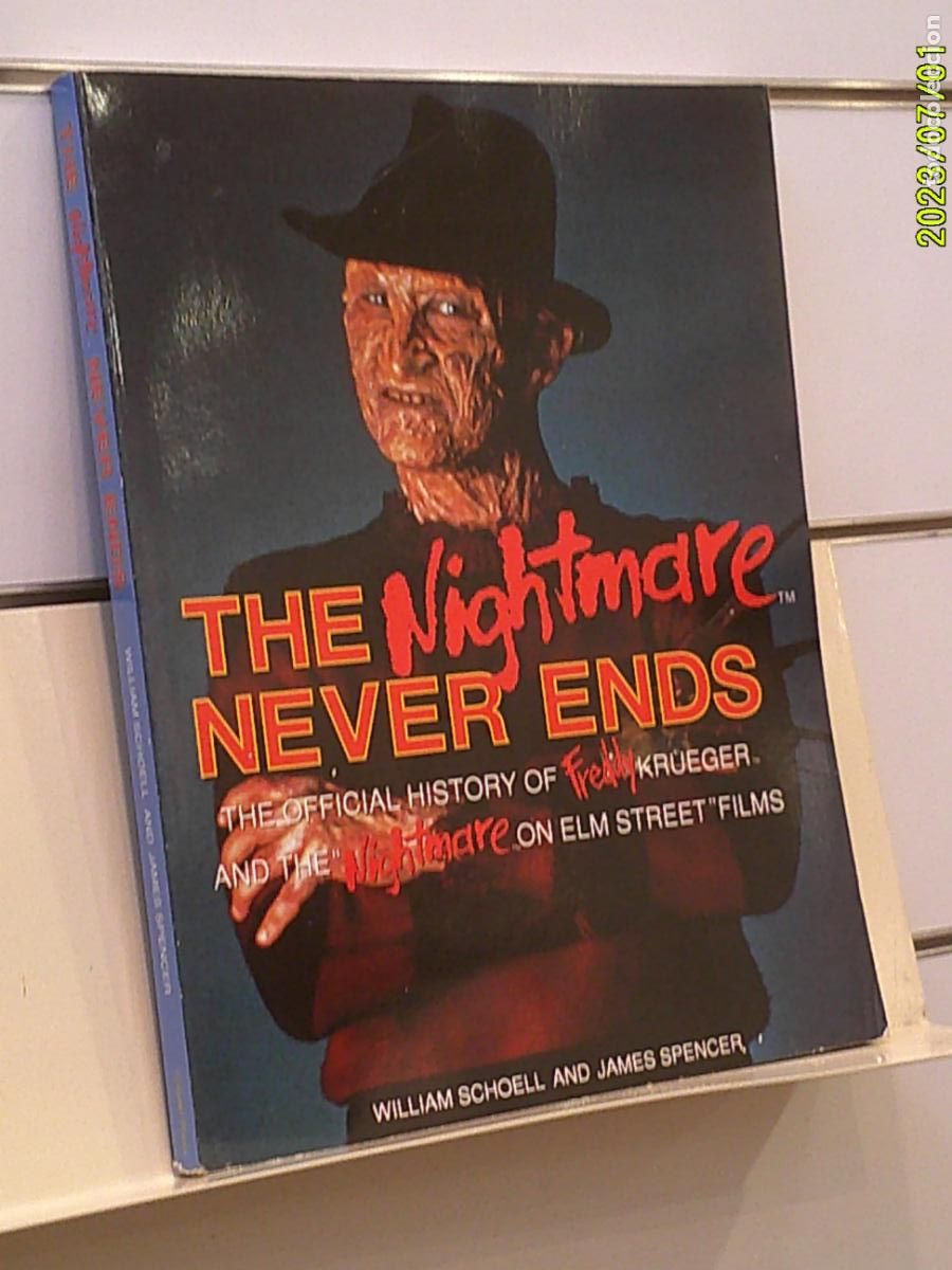Libros: THE NIGHTMARE NEVER ENDS THE OFFICIAL HISTORY OF FREDDY KRUEGER - CITADEL PRESS BOOK INGLES