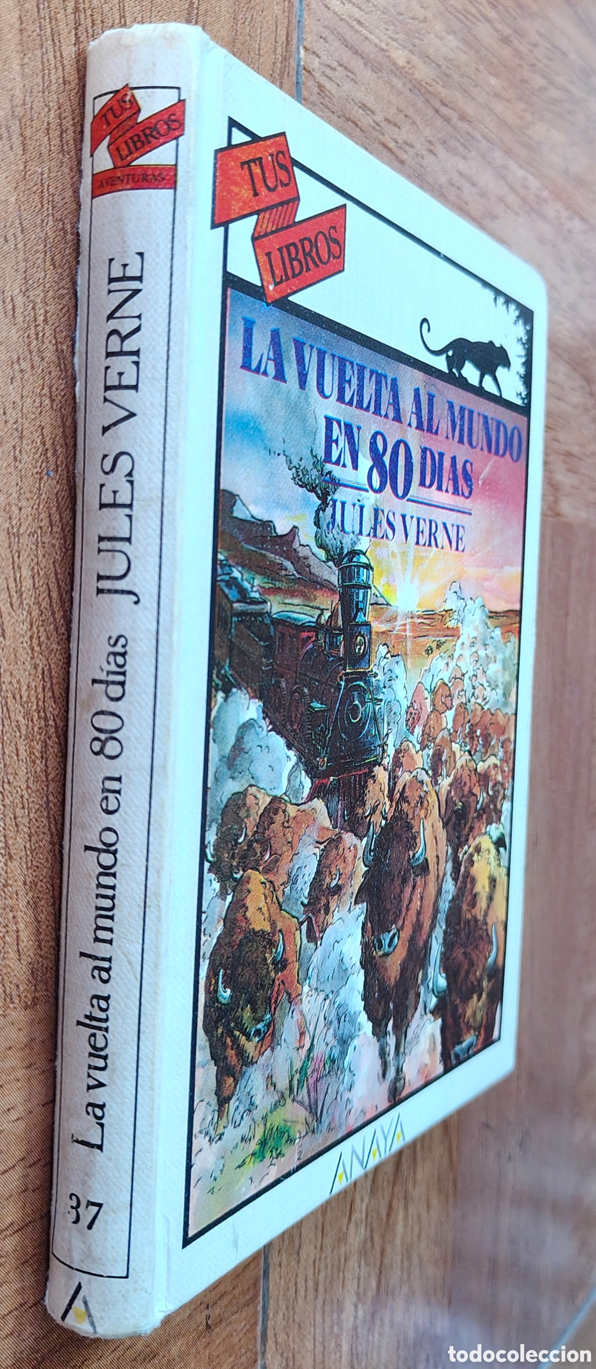 Libros: La Vuelta al Mundo en 80 D&iacute;as � Anaya - Jules Verne