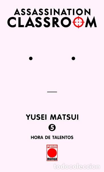 books: Assassination Classroom 5. Hora de talentos- 9788490941348