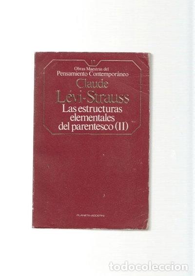 Libros: Las estructuras elementales del parentesco II- 9788439500186