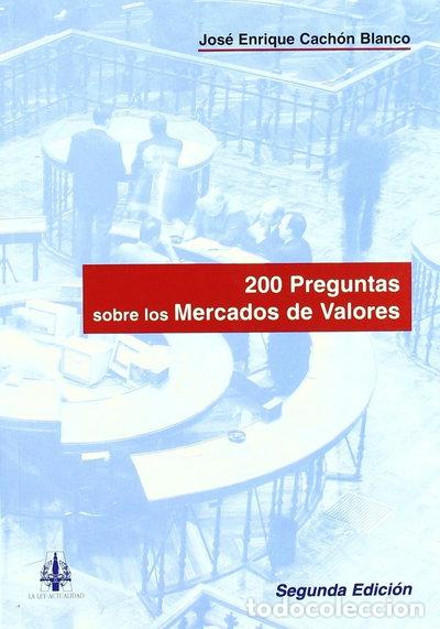 books: 200 preguntas sobre los mercados de valores- 9788476956472