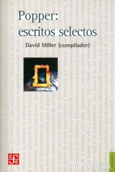 Libros: Popper: Escritos Selectos- 9789681644833