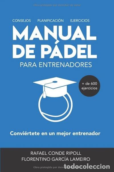 Libros: Manual de p&aacute;del para entrenadores- 9788409168200