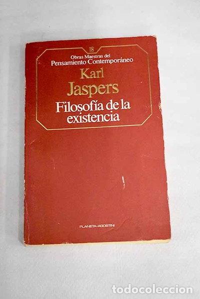 books: Filosof&iacute;a de la existencia- 9788439500209