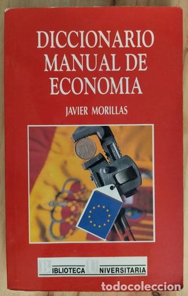 Libros: Diccionario manual de econom&iacute;a- 9788486568535