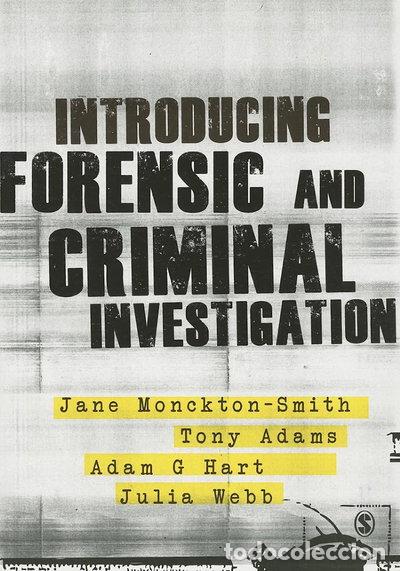 Libros: Introducing Forensic and Criminal Investigation- 9780857027528