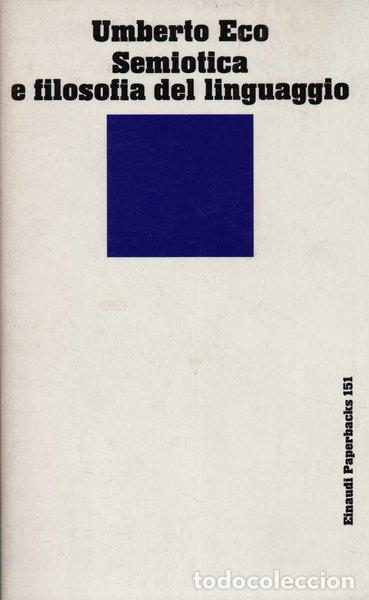 Livres: Semiotica e filosofia del linguaggio- 9788806569037