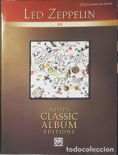 Libros: Led Zeppelin III: Authentic Guitar TAB- 9780769205564 - Foto 1