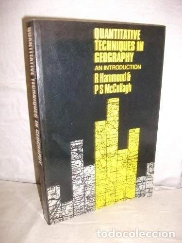 Libros: Quantitative Techniques in Geography: An Introduction- 9780198740070
