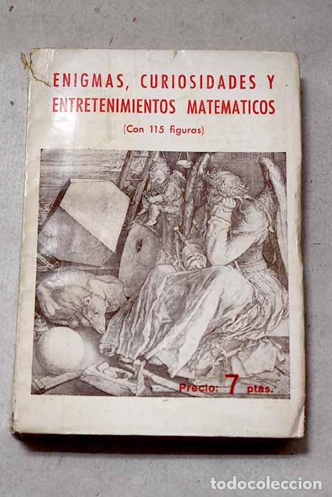 Libri di seconda mano: Enigmas, entretenimientos y curiosidades matem&aacute;ticas.- Gratz, W. M.