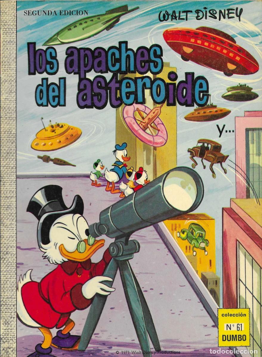 Libros: Los apaches del asteroide. Walt Disney. Colecci&oacute;n Dumbo 86