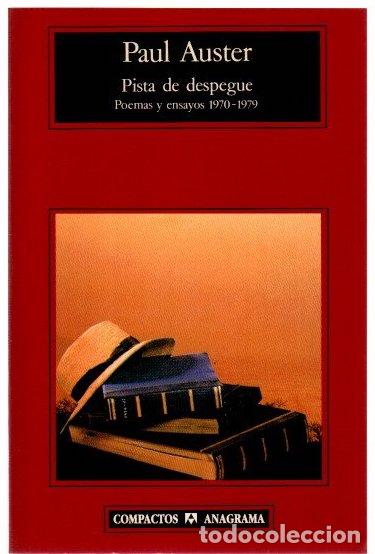 Libros: Pista de Despegue - Auster, Paul