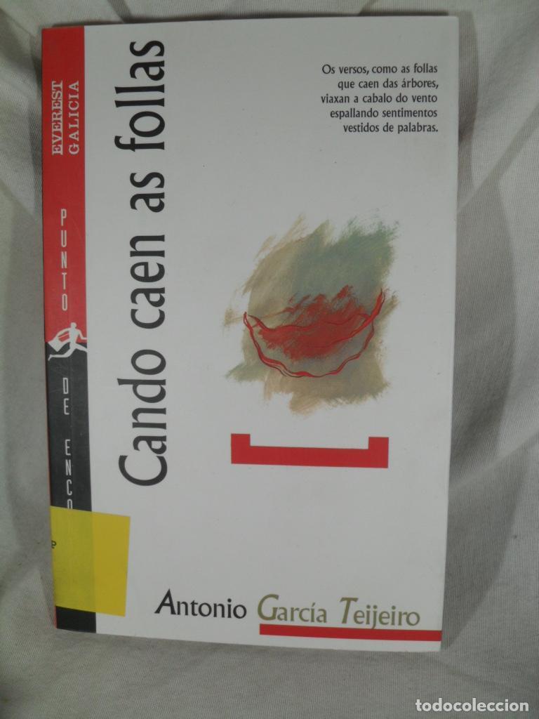 Libri di seconda mano: CANDO CAEN AS FOLLAS - ANTONIO GARCIA TEIJEIRO