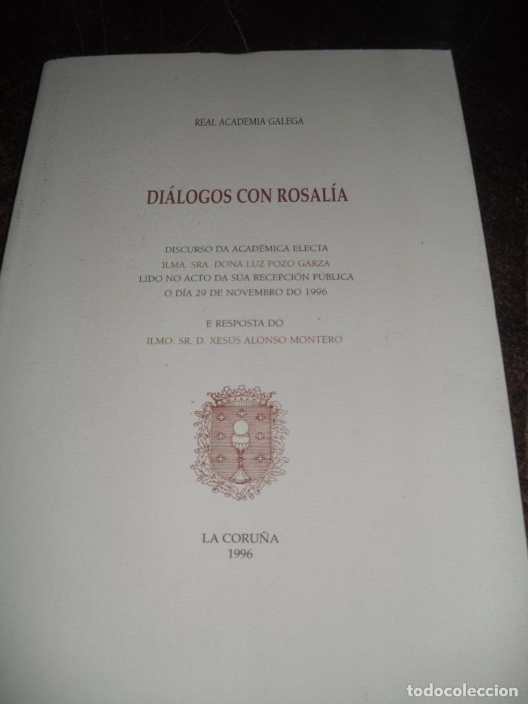 Libri di seconda mano: DIALOGOS CON ROSALIA - LUZ POZO GARZA