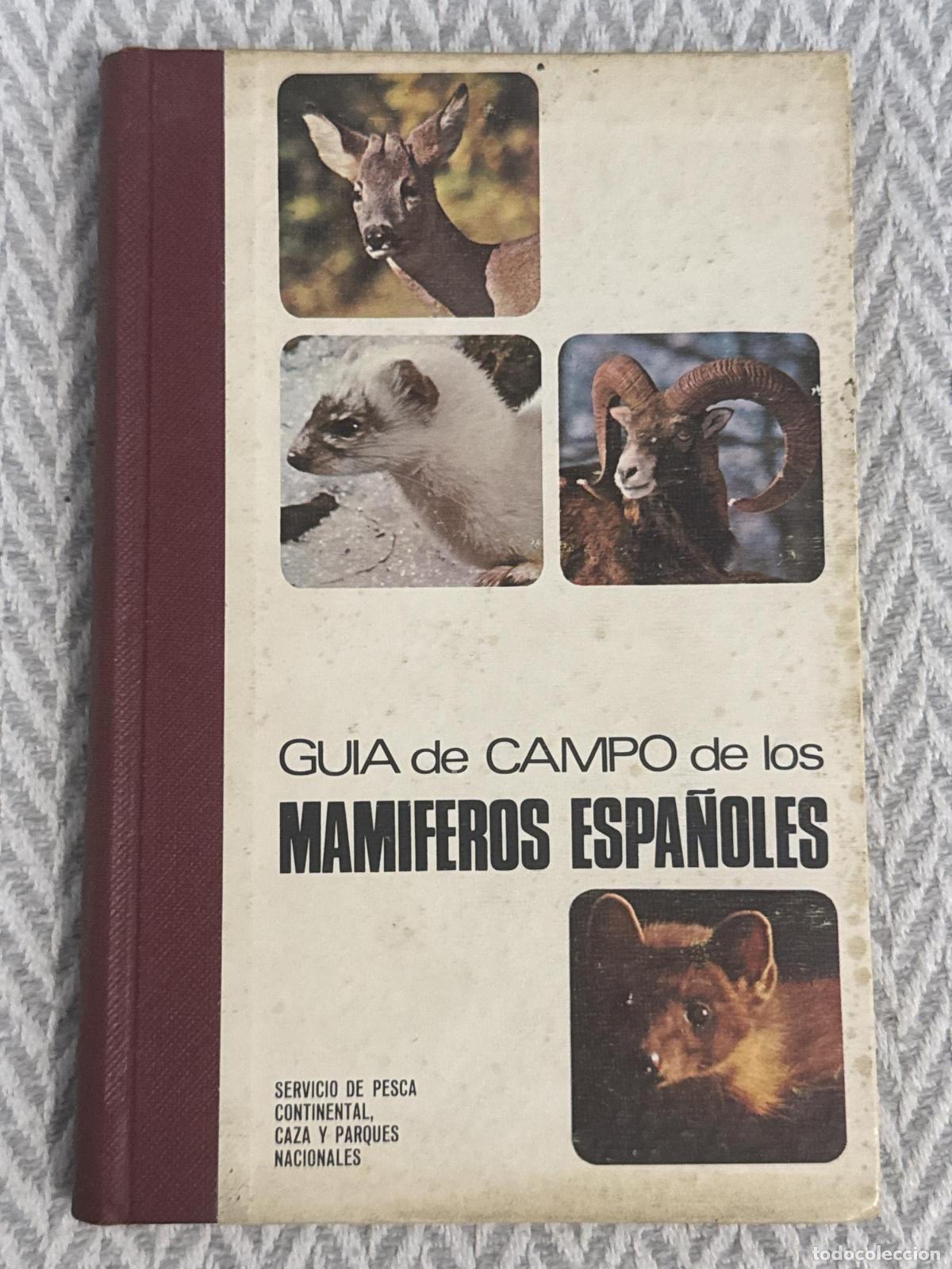 Libros: Gu&iacute;a de campo de los mam&iacute;feros espa&ntilde;oles - Luis Blas Aritio