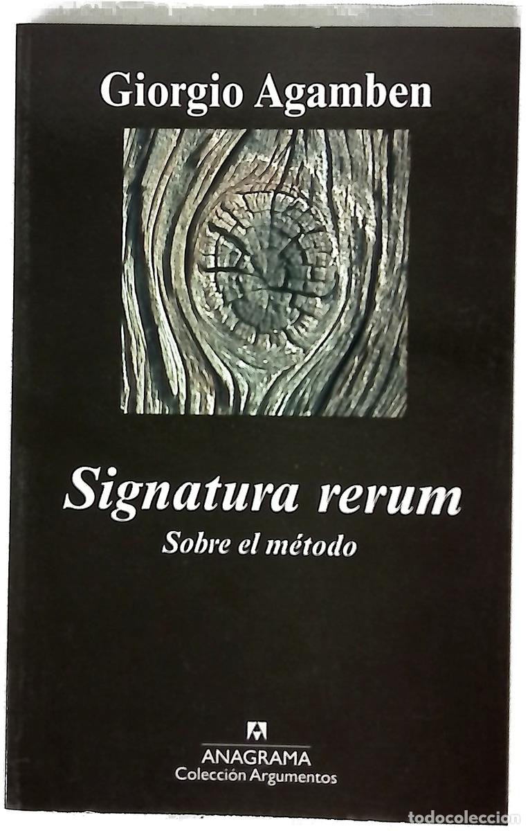 B&uuml;cher: Signatura rerum sobre el m&eacute;todo