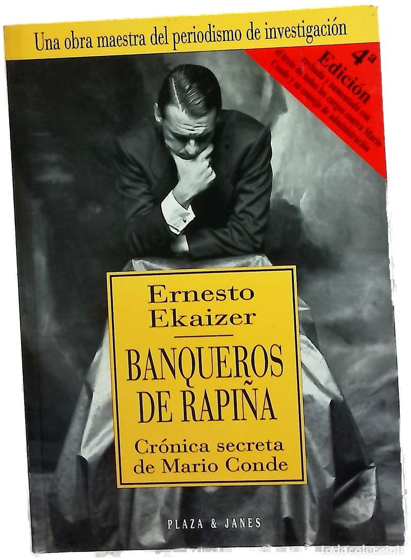 Livres: Banqueros de rapi&ntilde;a cr&oacute;nica secreta de Mario Conde