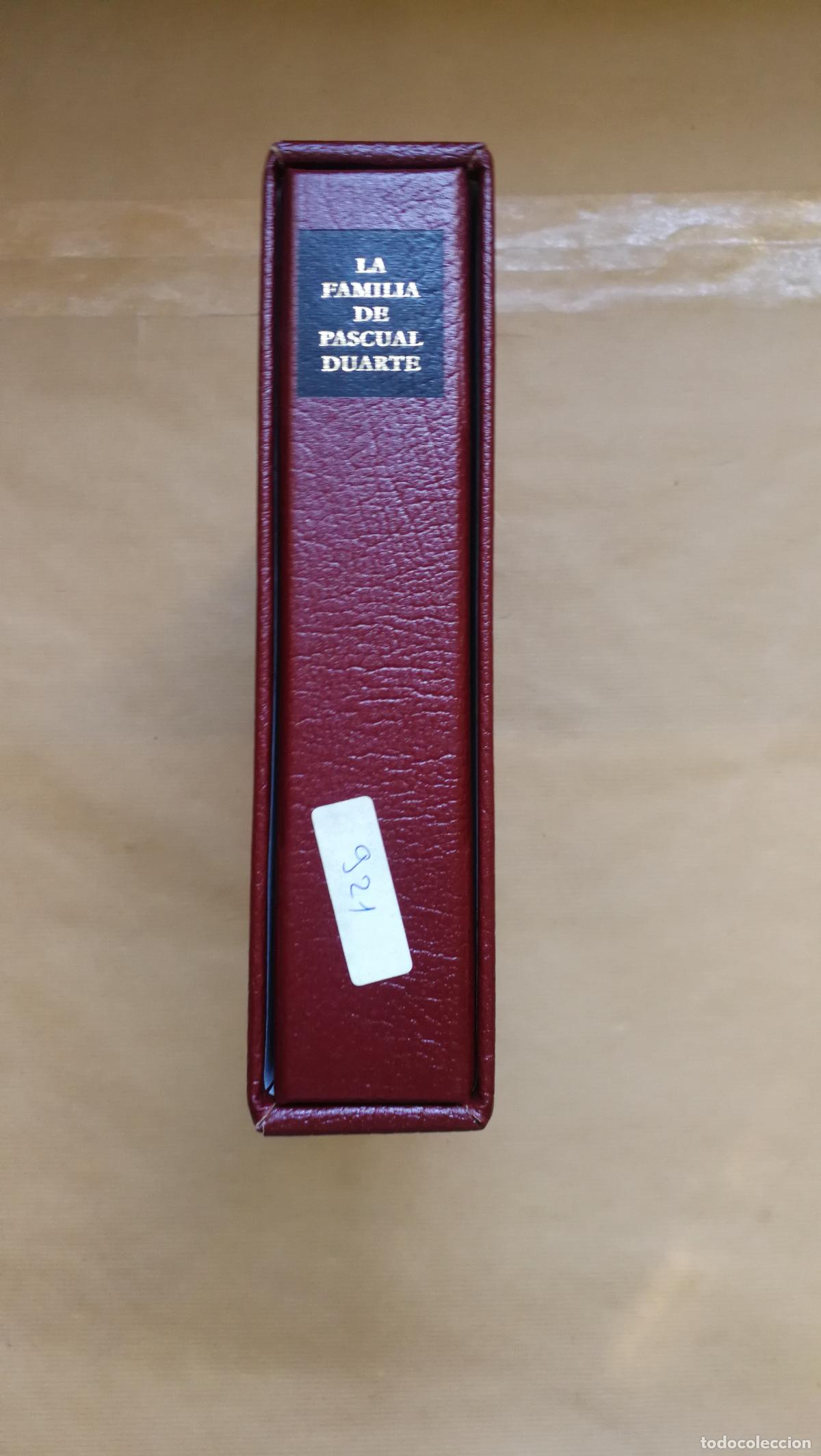 Libros: La familia de Pascual Duarte. Edici&oacute;n facsimilar del manuscrito publicada con motivo de la concesi&oacute;n