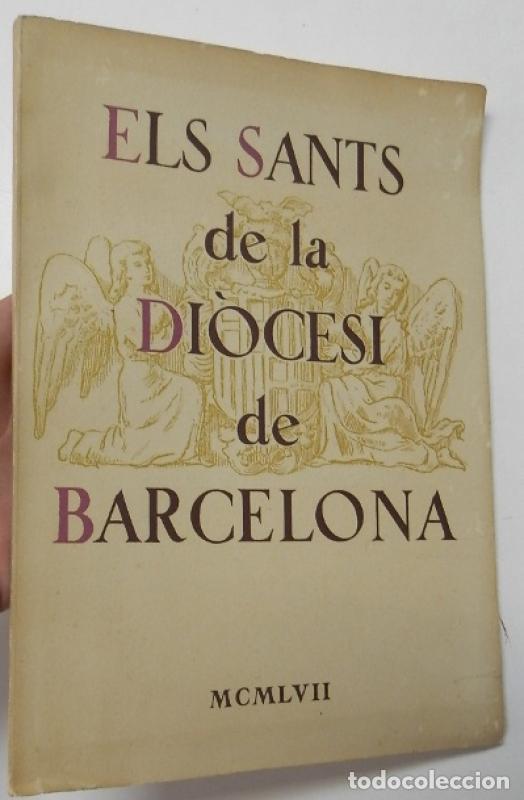 Libros: Els Sants de la di&ograve;cesi de Barcelona -