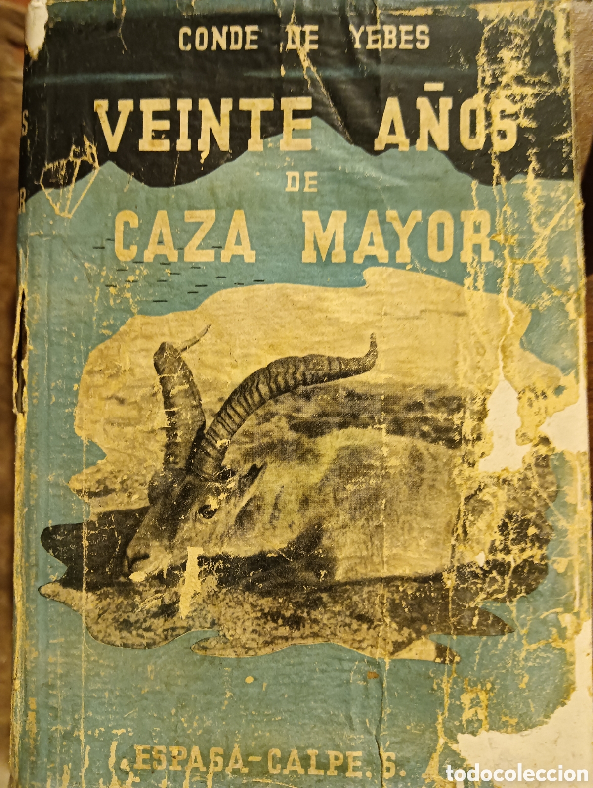 Libros: Veinte a&ntilde;os de caza mayor por el conde de yebes primera edici&oacute;n 1943