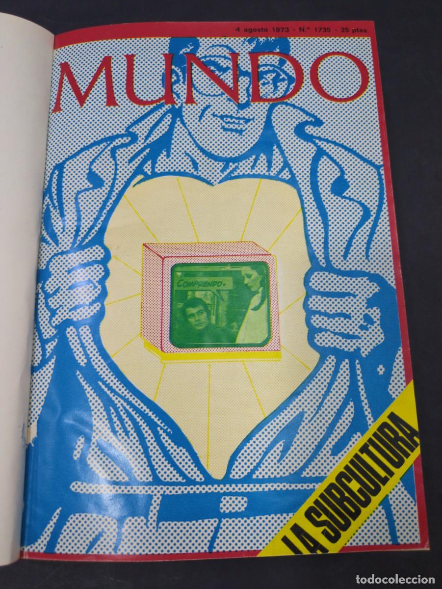 Libros: EL UNIVERSO REVISTA EL MUNDO INTERNACIONAL A&Ntilde;O 1973 GIGANTE VOLUMEN 1735-1749