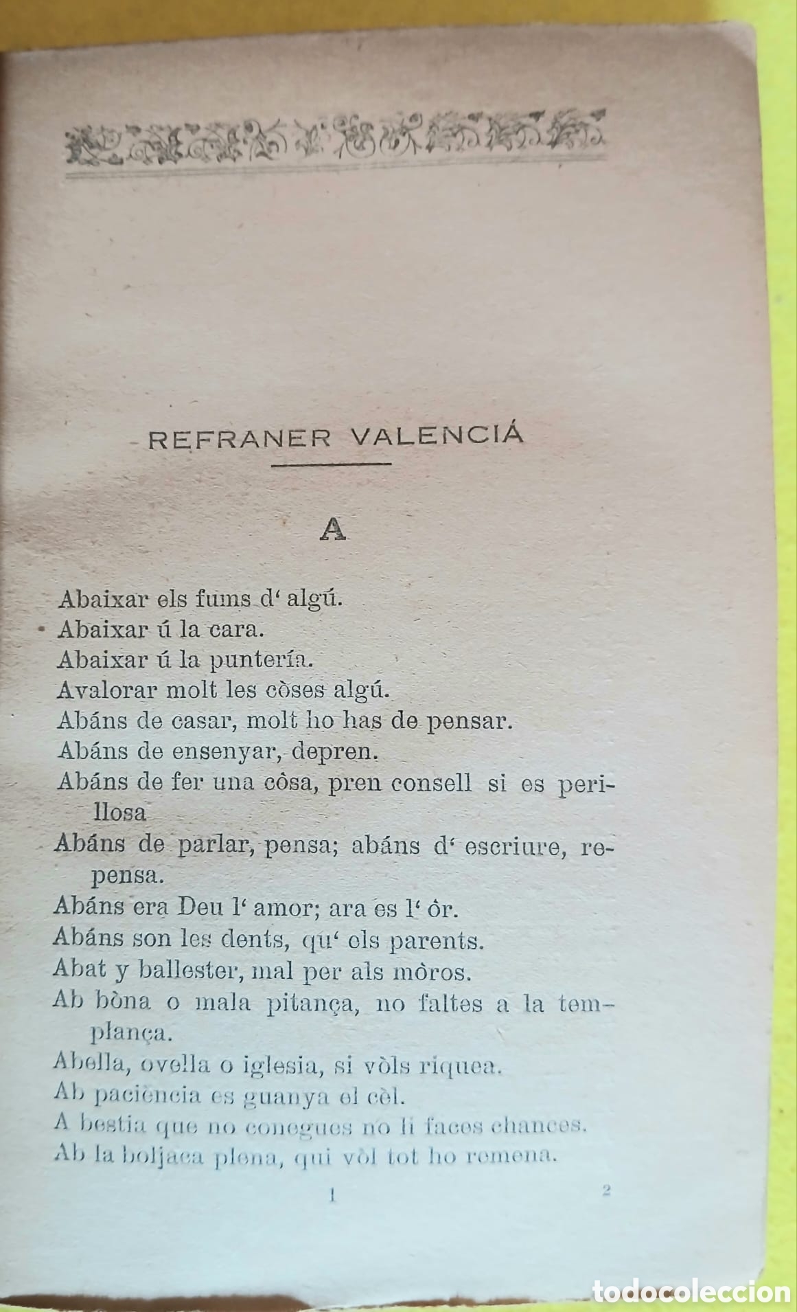 Libros: Refraner Valenci&agrave;, 1928 - Foto 6