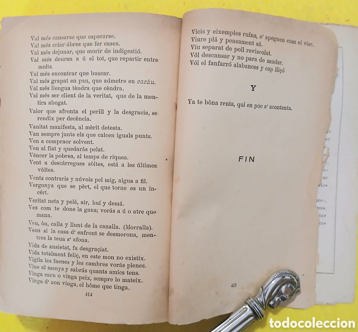 Libros: Refraner Valenci&agrave;, 1928 - Foto 10