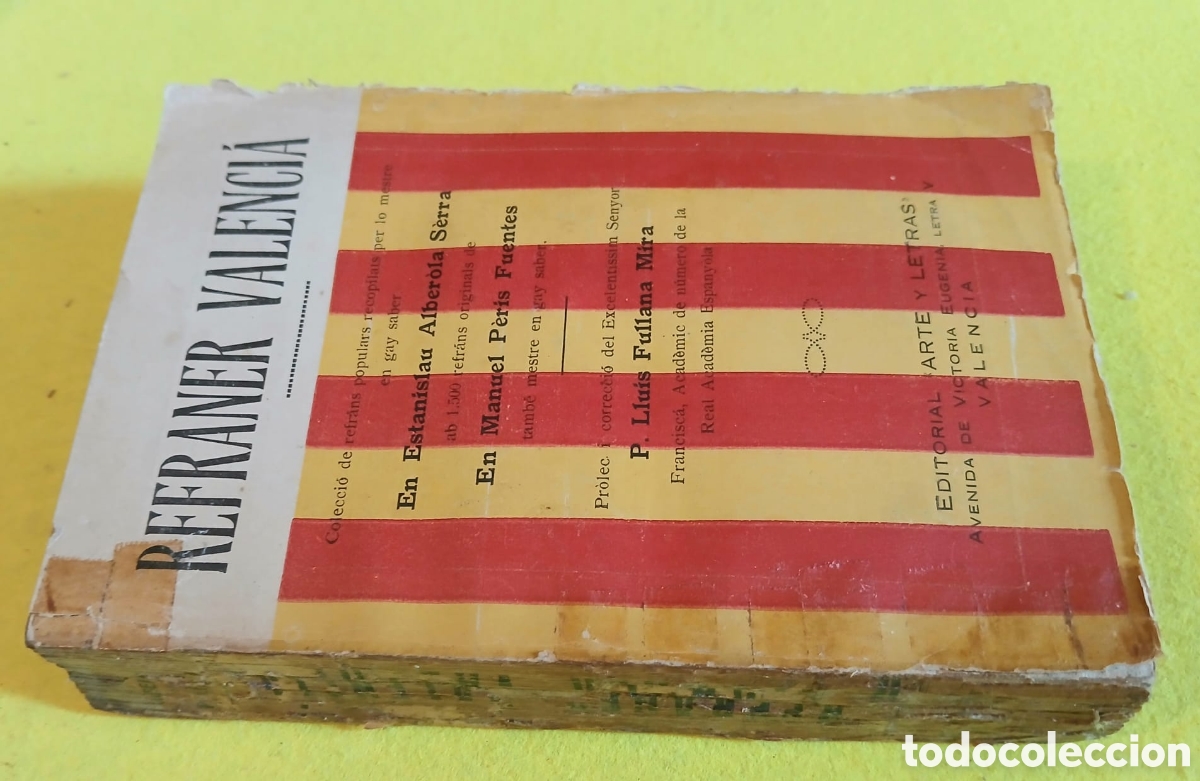 Libros: Refraner Valenci&agrave;, 1928 - Foto 13