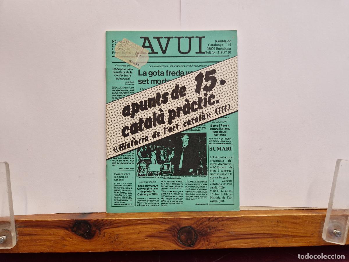 Libros: AVUI. APUNTS DE CATALA PRACTICA 15. MAIG 1986