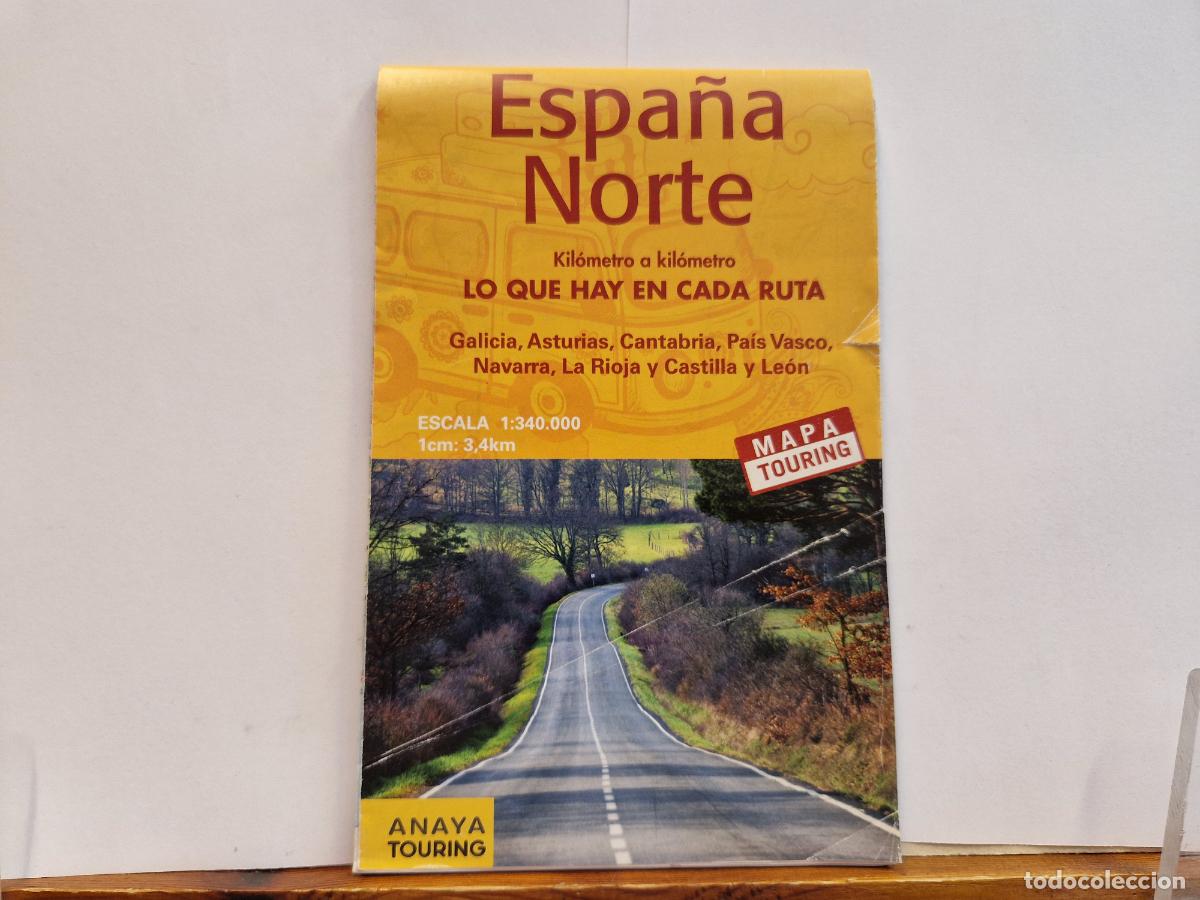 Libros: ESPA&Ntilde;A NORTE. KILOMETRO A KILOMETRO. LO QUE HAY EN CADA RUTA. GALICIA, AUSTRIAS, CANTABRIA, PAIS VSC