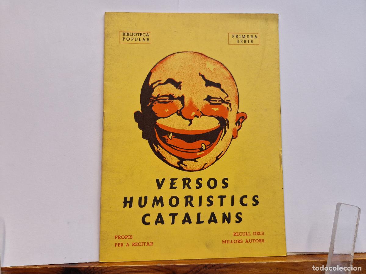 books: PRIMERA SERIE. VERSOS HUMORISTIC CATALANS.