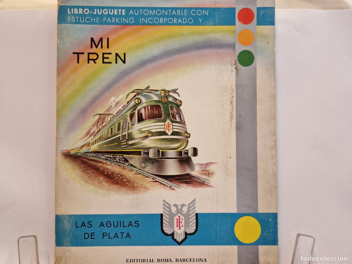 Libros: LIBRO-JUGUETE AUNTOMONTABLE CON ESTUCHE-PARKING INCORPORADO Y MI TREN.