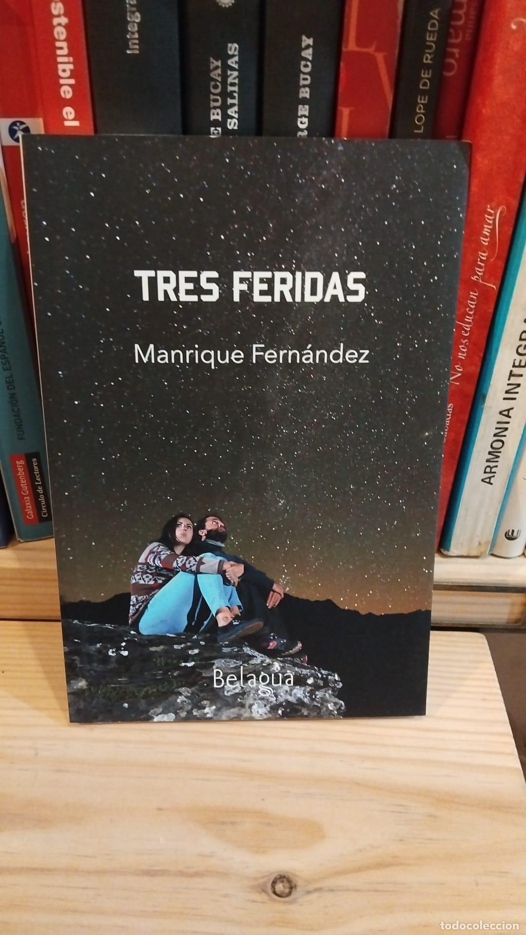 Livros em segunda m&atilde;o: Tres feridas - Manrique Fern&aacute;ndez V&aacute;zquez