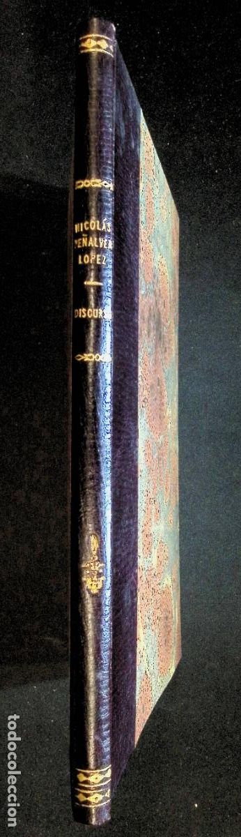 Libros: DISCURSO PRONUNCIADO EN EL ACTO DE LA APERTURA DEL TRIBUNAL el d&iacute;a 2 de enero de 1856. - PE&Ntilde;ALVER Y