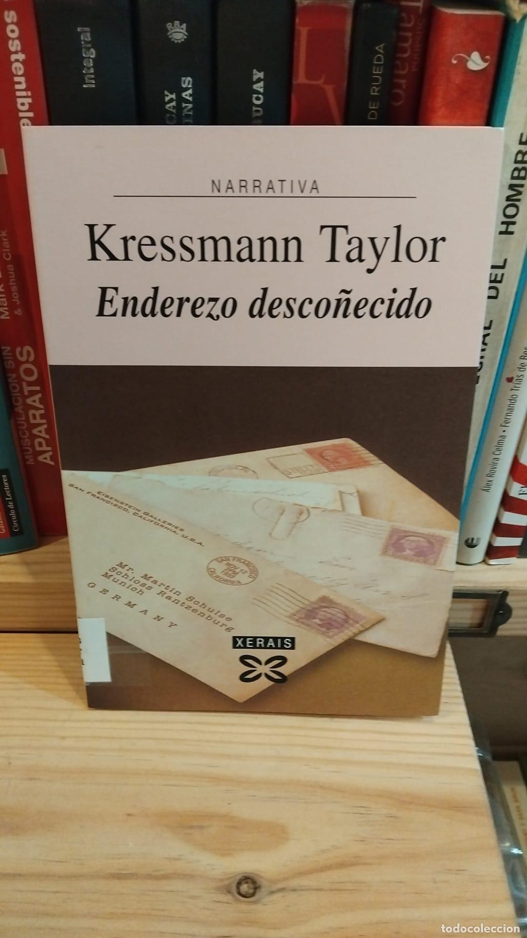 Livros em segunda m&atilde;o: Enderezo desco&ntilde;ecido - Kathrine Kressmann Taylor